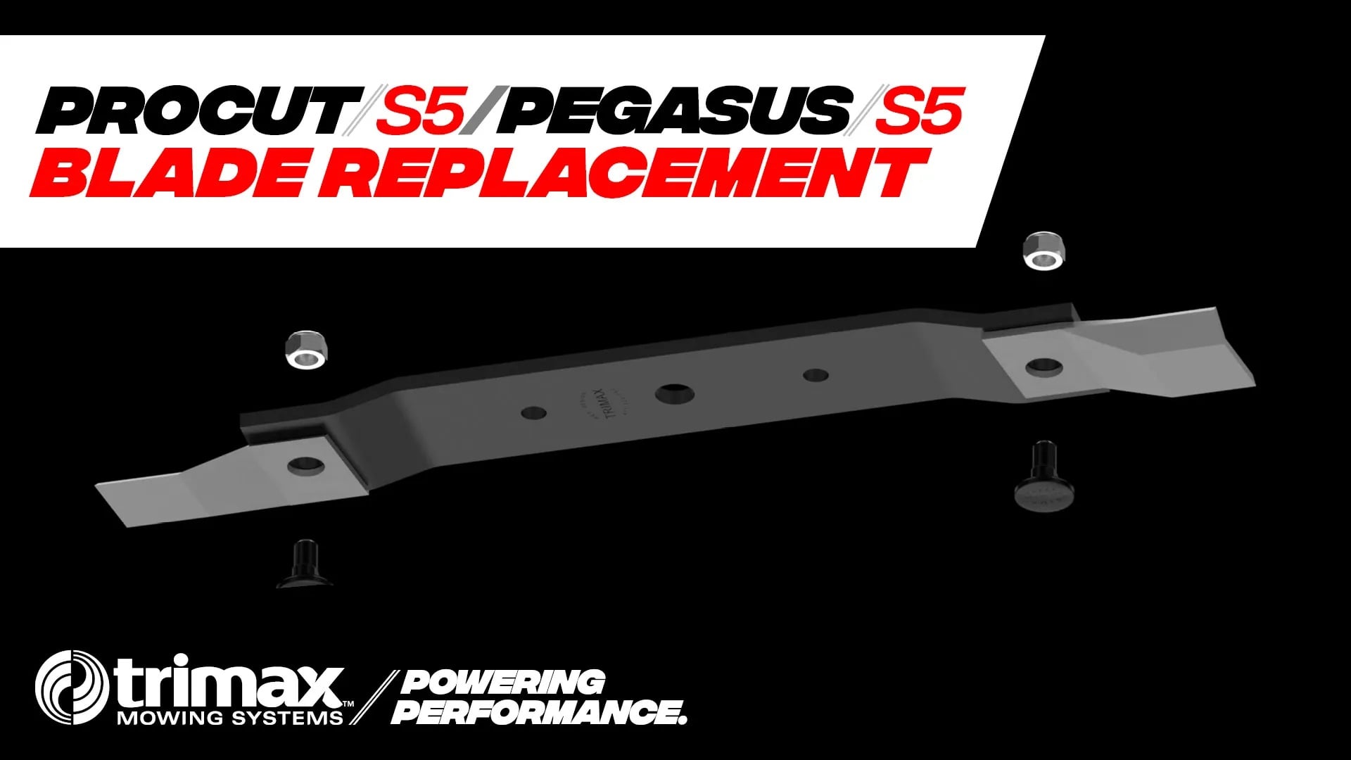Pegasus S5 / ProCut S5 / Snake S3 Blade Replacement 
