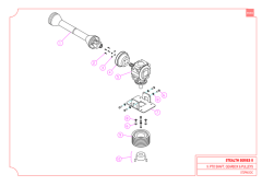 716 - Stealth S2 340 - PTO Gearbox & Pulleys