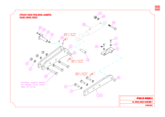 716 - Stealth S2 340 - Wing Hinge Assembly - Straight