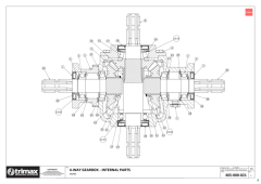 721 - Snake S1 - CHASSIS 4 WAY GEARBOX INTERNAL PARTS - 405-000-021
