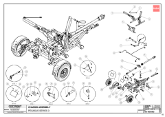 727 - Pegasus S3 - CHASSIS ASSY. - 601-000-003