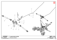 727 - Pegasus S3 - CLASSIC DRIVE SYSTEM - 604-000-001