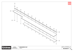 727 - Pegasus S3 - Discharge Flap 237 RH