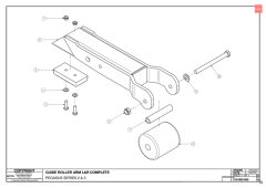 727 - Pegasus S3 - GUIDE ROLLER ARM - 510-000-009