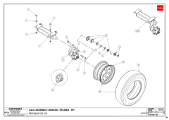 728 - Pegasus S4 - Axle Assembly