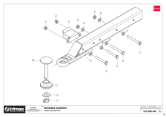 728 - Pegasus S4 - Drawbar Assembly