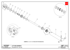728 - Pegasus S4 - Lift Ram Assembly