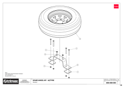 728 - Pegasus S4 - Spare Wheel Kit - Option