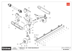 736-237 - Procut S3 - Front Mounting Kit