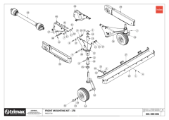 736 - Procut S4 178 - Front Mounting Kit