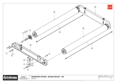 736 - Procut S4 178 - Transport System - Double Roller