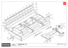 736 - Procut S4 210 - Mower Body