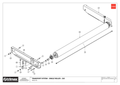 736 - Procut S4 210 - Transport System - Single Roller