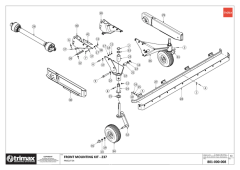 736 - Procut S4 237 - Front Mounting Kit
