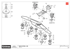 736 - Procut S4 290 - Drive System (Taper Lock)