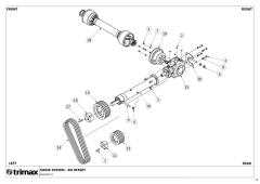 753 - Warlord S3 175 - Drive System - RH Offset