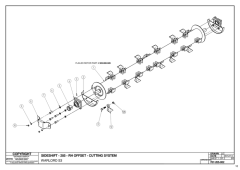 753 - Warlord S3 205 - Cutting System - RH Offset