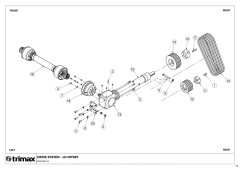 753 - Warlord S3 205 - Drive System - LH Offset