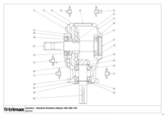 753 - Warlord S3 205 - Gearbox - Standard Rotation (RH Offset)