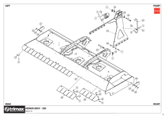 756 - Procut S5 290 - Mower Body