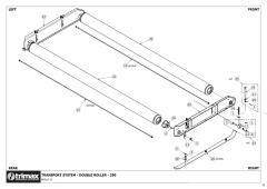 756 - Procut S5 290 - Transport System - Double Roller