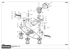 756 - Procut S5 178 - Drive System and Spindle Pulleys