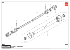 756 - Procut S5 210 - PTO Shaft