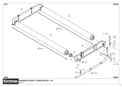 756 - Procut S5 237 - Transport System - Double Roller