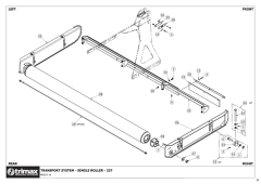 756 - Procut S5 237 - Transport System - Single Roller