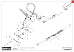 758 - Stealth S3 340 - Hydraulics - Individual Lift