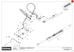 758 - Stealth S3 SR 340 - Hydraulics - Individual Lift
