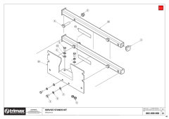 758 - Stealth S3 SR 340 - Service Stands Kit