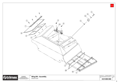 758 - Stealth S3 SR 340 - Wing RH Assembly