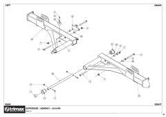 780 - Snake S3 400 - Outrigger Assembly LH & RH