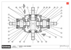 781 - Pegasus S5 493 - Gearbox 4 Way - Chassis