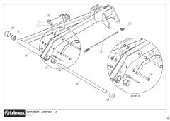 781 - Pegasus S5 610 - Outrigger Assembly LH