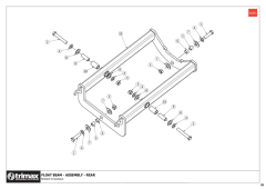 781 - Pegasus S5 OptiAdjust 493 - Float Beam Rear