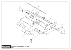 781 - Pegasus S5 OptiAdjust 722 - Mower Body Assembly Rear