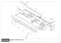 781 - Pegasus S5 OptiAdjust - Mower Body Assembly 237 LH