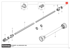 781 - Pegasus S5 - PTO Shaft All Decks
