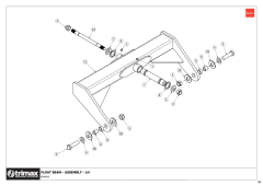 781 - Pegasus S5 SR 493 - Float Beam LH