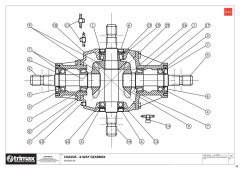 781 - Pegasus S5 SR 493 - Gearbox 4 Way - Chassis