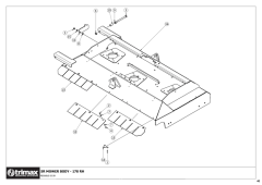 781 - Pegasus S5 SR 493 - Mower Body Assembly 178 RH