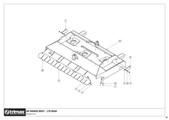 781 - Pegasus S5 SR 493 - Mower Body Assembly Rear