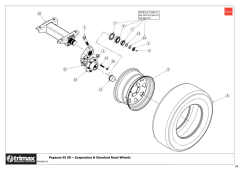781 - Pegasus S5 SR 610 - Suspension & Standard Road Wheels