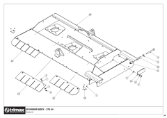 781 - Pegasus S5 SR 722 - Mower Body Assembly 178 LH