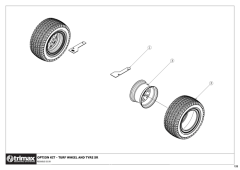 781 - Pegasus S5 SR 722 - Turf Wheel - Option