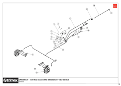 781 - Pegasus S5 SR - Electric Brake Kit & Breakaway