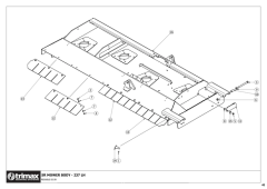 781 - Pegasus S5 SR - Mower Body Assembly 237 LH