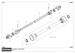 702 Warlord S2 235 - PTO Shaft